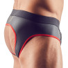 Svenjoyment Jockstrap Joy Zip Noir-Rouge